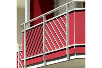 Balkonverkleidung mit HPL Platten