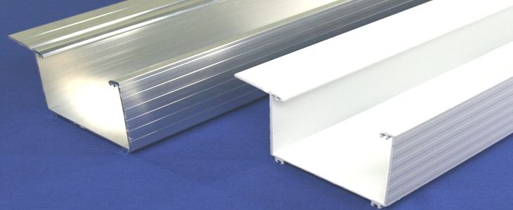 Aluminium Kastenrinne Aluminium Kastenrinne