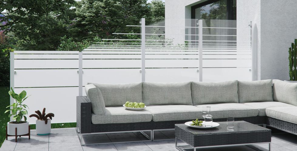 Sichtschutz aus Glas Sichtschutz aus Glas