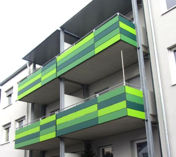 Trespa zur Balkon- & Fassadenverkleidung Trespa zur Balkon- & Fassadenverkleidung