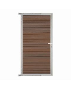 Tor Komplettset | WAREN | teak - silber