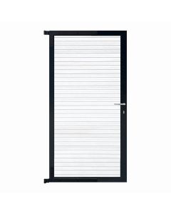 Tor Komplettset | WAREN | weiß - anthrazit