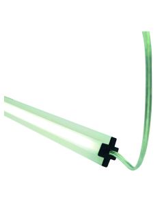 Alu-Leisten Befestigungsset Serie WAREN | für Aluminium Steckpfosten | silber