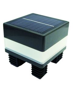 LED-Solarpfostenkappe | passend für Aluminium Steckzaunpfosten