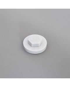 Abdeckkappen für Edelstahlschrauben 3/8 Zoll | hellgrau (RAL7035) 