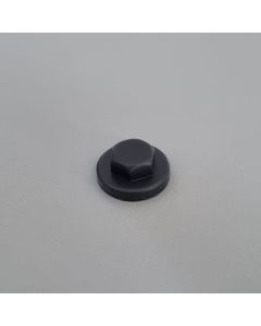 Abdeckkappen für Edelstahlschrauben 3/8 Zoll | schwarz