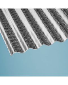 Acrylglas Wellplatten 76/18 Wabenstruktur graphit