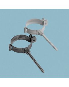 Aluminium Rohrschelle für Fallrohre Ø80mm 