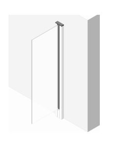 Aluminium Wandprofil | Sichtschutz VETRO