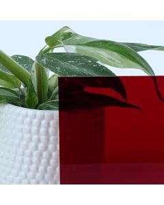 DEGLAS® GS PMMA - Acrylglas Platte Typ 4608 rot 3mm stark UV-beständig