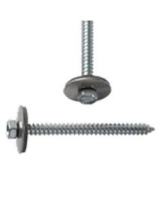 Edelstahlschrauben 6,5mm mit Neoprendichtscheibe für Holz | Wilkes