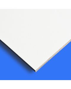HPL-Schichtstoffplatten Uniplan-Stylam | beidseitiger UV-Schutz | 3050mm x 1300mm | Weiß - 6mm 