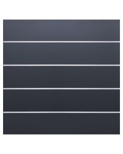 HPL-Zaunlamelle anthrazit | Serie FARÖ