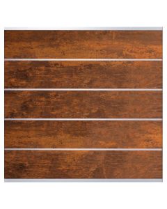 HPL-Zaunlamelle deko-rost | Serie FARÖ