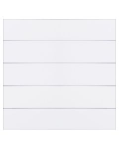 HPL-Zaunlamelle weiß | Serie FARÖ