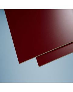 HPL-Platten von Crown | 6mm | B2 | 3050mm x 1300mm | Oxidrot (ähnlich: RAL3009) | DIN EN 438-4