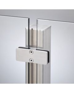 Mittelpfosten-Set - Sichtschutz Vetro | V2A Edelstahl