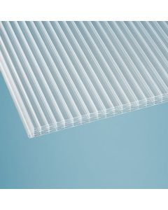 Polycarbonat Doppelstegplatte thermo klar 25mm
