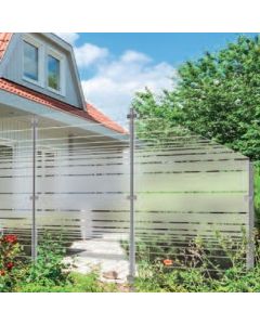 Glaselement Sichtschutz Vetro | Dekor 83 - satiniert