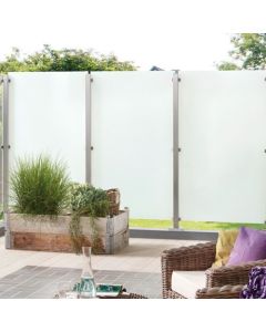 Glaselement Sichtschutz Vetro | Dekor 84 - satiniert