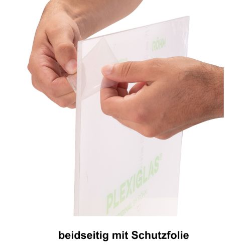 Produktbild von Acrylglasplatte 1000x500x5 Mm – Farblos, PMMA, Für Basteln & Schutz