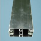 Aluminium Montageprofile 80mm für VSG 8mm - 10mm / Mitte