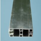 Aluminium Montageprofile 80mm für VSG 8mm - 10mm / Rand