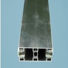 Aluminium Montageprofile für VSG 8mm - 10mm / Mitte