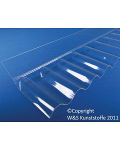 Acrylglas Wandanschluss sinus