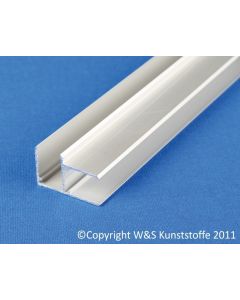 Aluminium Eck-Profil für 16mm Stegplatten