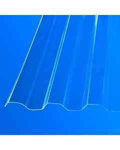 Rooflite ® Polycarbonat Wellplatten 76/18 trapez klar 1,1mm