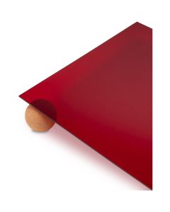 PLEXIGLAS® Platte / GS PMMA | 3050mm x 2030mm | Plattenstärke 5mm | 10 Platten | Rot 3C01