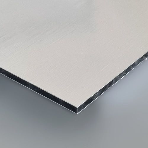 3mm Edelstahlblech 1.4301 Gebürstet – 550x450 Mm, Einseitig Geschliffen, Schutzfolie, Für Industrie & DIY