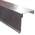 Aluminium Zierklemmdeckel mit Wetterschenkel | für 60mm Stegplattenprofile