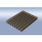 Polycarbonat Stegdreifachplatten Marlon® 16mm | Bronze