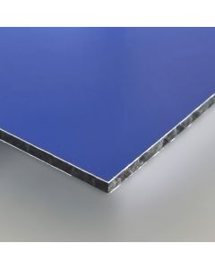 Alu-Verbundplatten ALUCOM® | Blau - beidseitig matt | 3mm stark