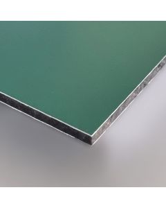 Alu-Verbundplatten ALUCOM® | Grün - beidseitig matt | 3mm stark