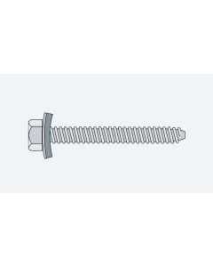 alwo® Spezialschrauben 6,3mm V2A mit Dichtscheibe | für Metall