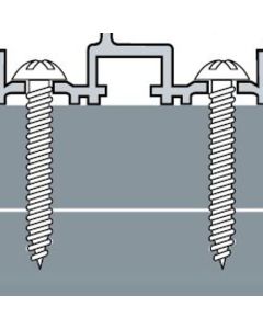 alwo® Spezialschrauben 4,2mm für Metall | zur Befestigung von Profilunterteilen