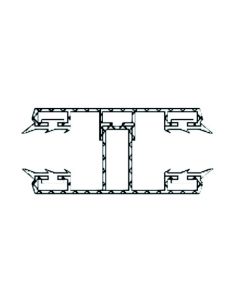 Easy® Komplettsystem Mitte für 16mm Stegplatten