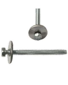 Edelstahlschrauben 6,5mm mit Neoprendichtscheibe für Metall | Wilkes