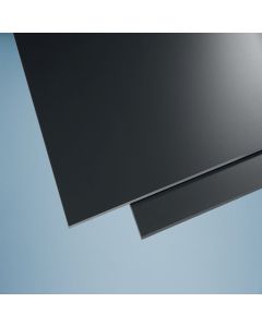 HPL-Platten von Crown - B1 - Schwarzgrau ähnlich RAL7021