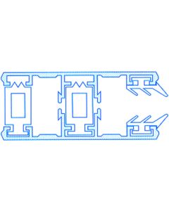 Wilkulux® Kombirandsystem für 6mm & 8mm VSG / Drahtglasscheiben