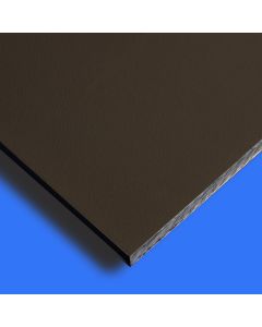 HPL-Schichtstoffplatten Uniplan | Braun - 6mm 