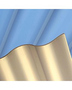 Plexiglas ® Wellplatten Heatstop Sinus 76/18 Cool Blue 3mm