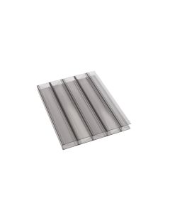 Polycarbonat Stegplatten Marlon® Premium Longlife 16mm | Graphit