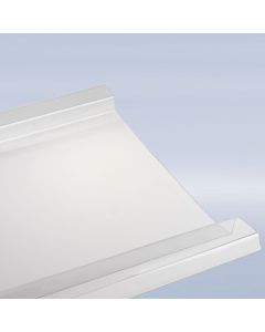 Polycarbonat Wellplatten 3mm SUNNYLUX® EZ-GLAZE | Glatt Farblos