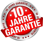 10 Jahre Herstellergarantie