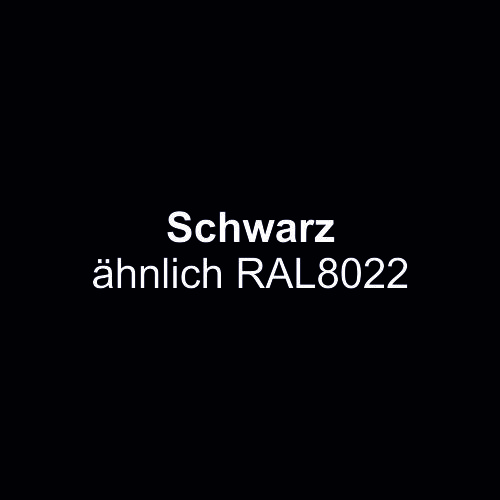 HPL Platten Crown Schwarz 8022