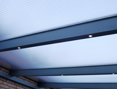 Terrassendach Magnolia mit LED Spots Terrassendach Magnolia mit LED Spots